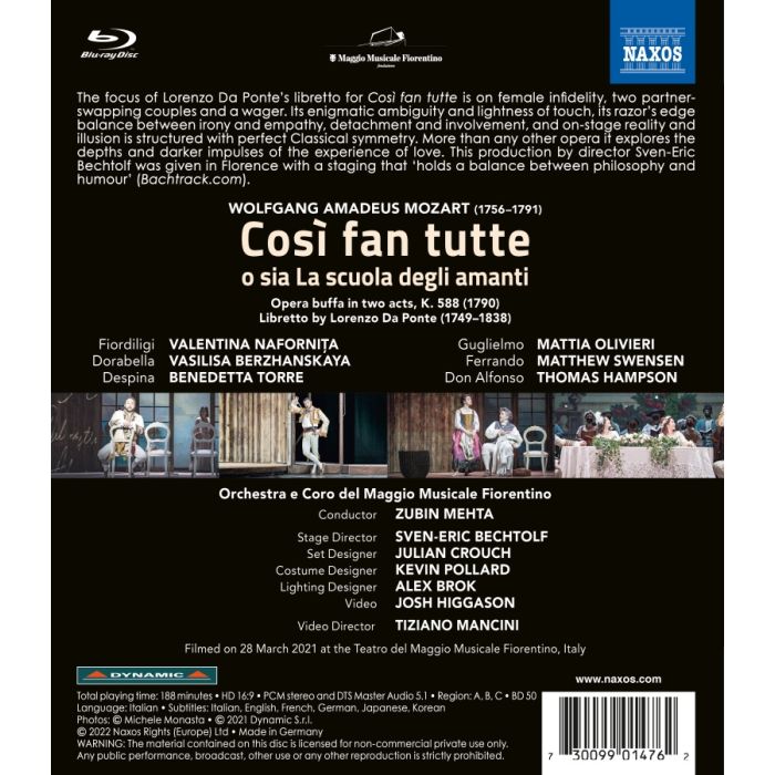 Mozart: Così fan tutte - slide-1