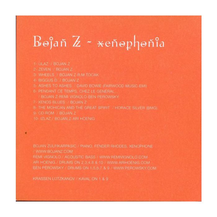 Bojan Z Trio: Xenophonia - slide-1
