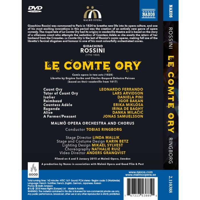 Rossini: Le Comte Ory - slide-1