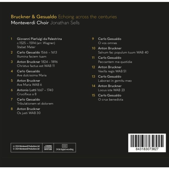 Bruckner & Gesualdo: Motets - slide-1