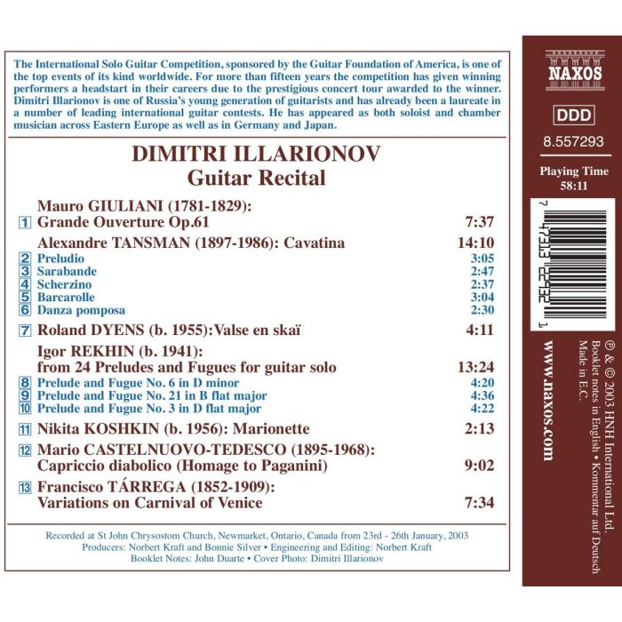 ILLARIONOV: Guitar recital - slide-1