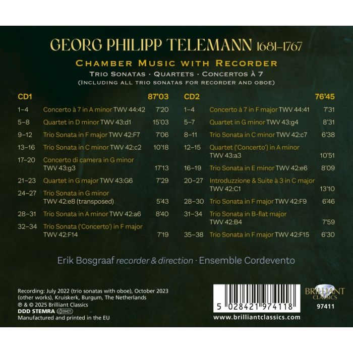 Telemann: Chamber Music with Recorder - slide-1