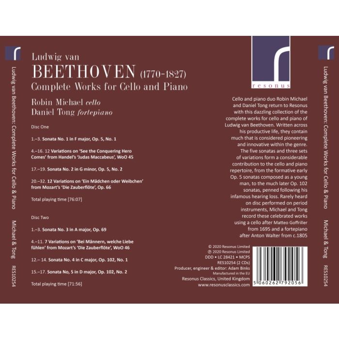 Beethoven: Complete Works for Cello & Piano - slide-1