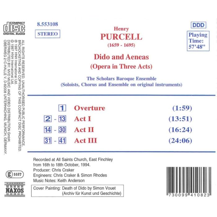PURCELL: Dido and Aeneas - slide-1