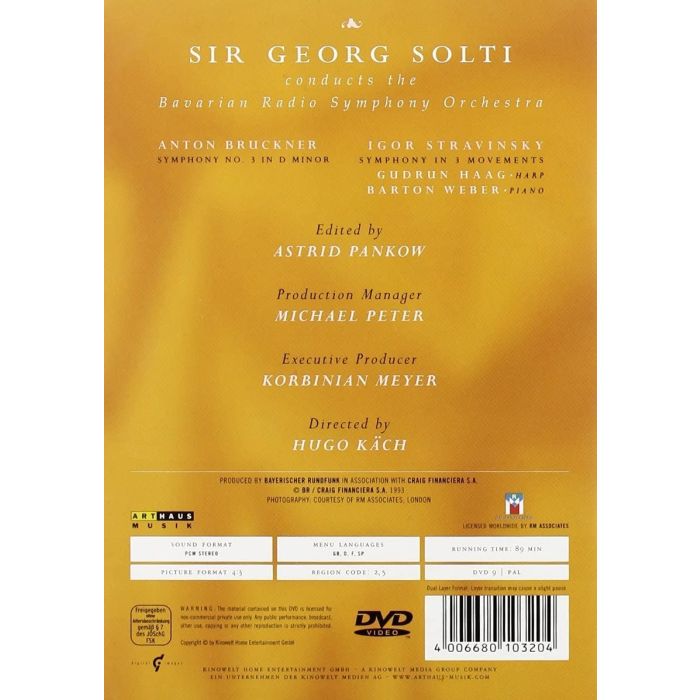 Bruckner: Symphony No. 3 / Stravinsky: Symphony In Three Movements - slide-1