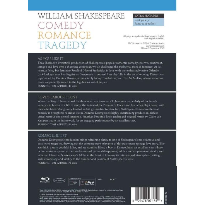 Shakespeare: Comedy Romance - slide-1