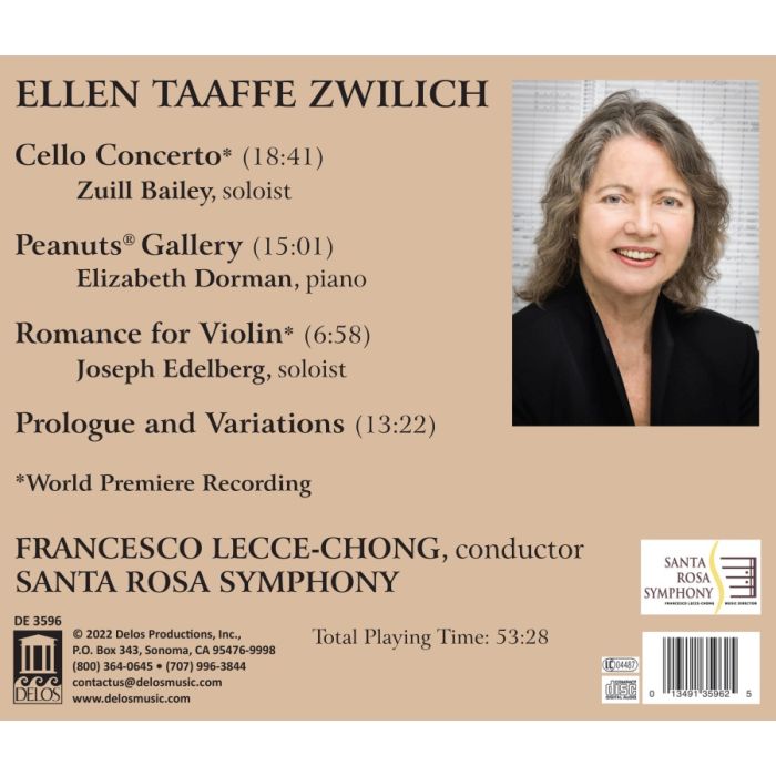 Zwilich: Cello Concerto & Other Works - slide-1