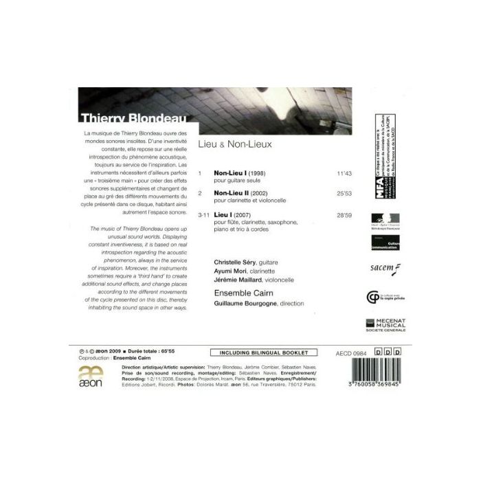 Blondeau: Lieu & Non-Lieux - slide-1