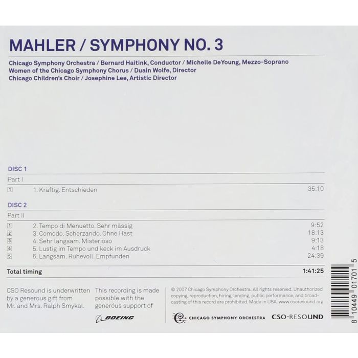 Mahler: Symphony no. 3 - slide-1