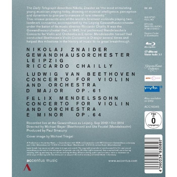 Beethoven; Mendelssohn: Violin Concertos - slide-1