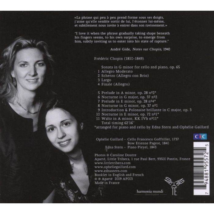 Chopin: Oeuvres pour violoncelle & piano - slide-1