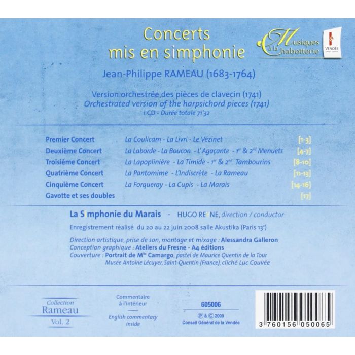 Rameau: Concerts mis en simphonie - slide-1