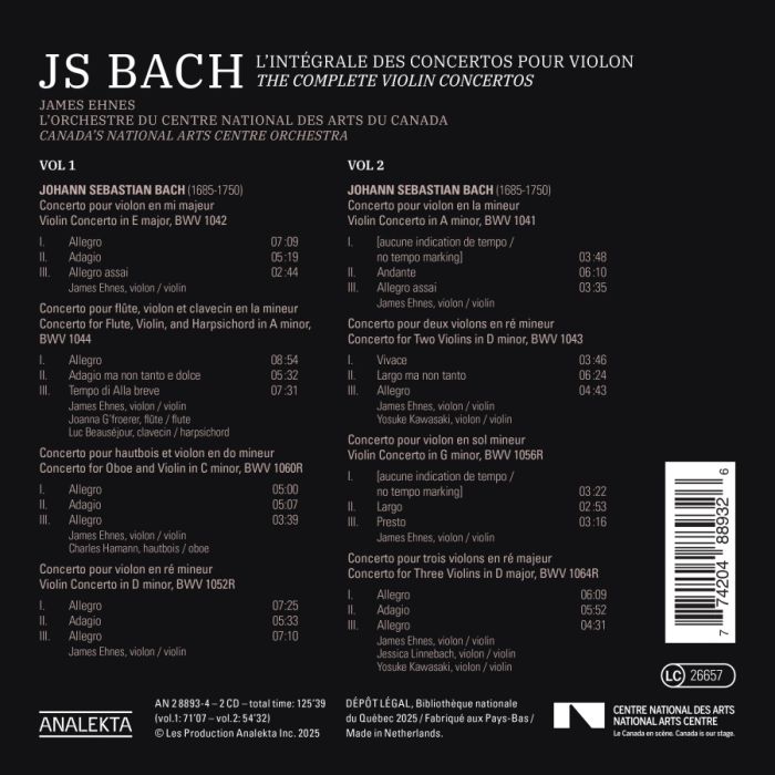 Bach: The Complete Violin Concertos - slide-1