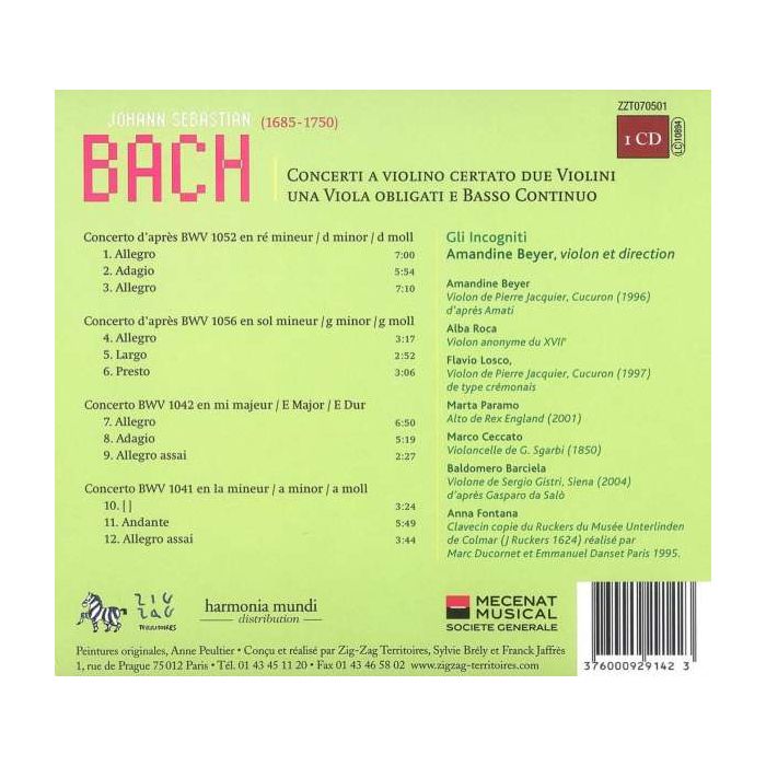 Bach: Concerti a violino - slide-1