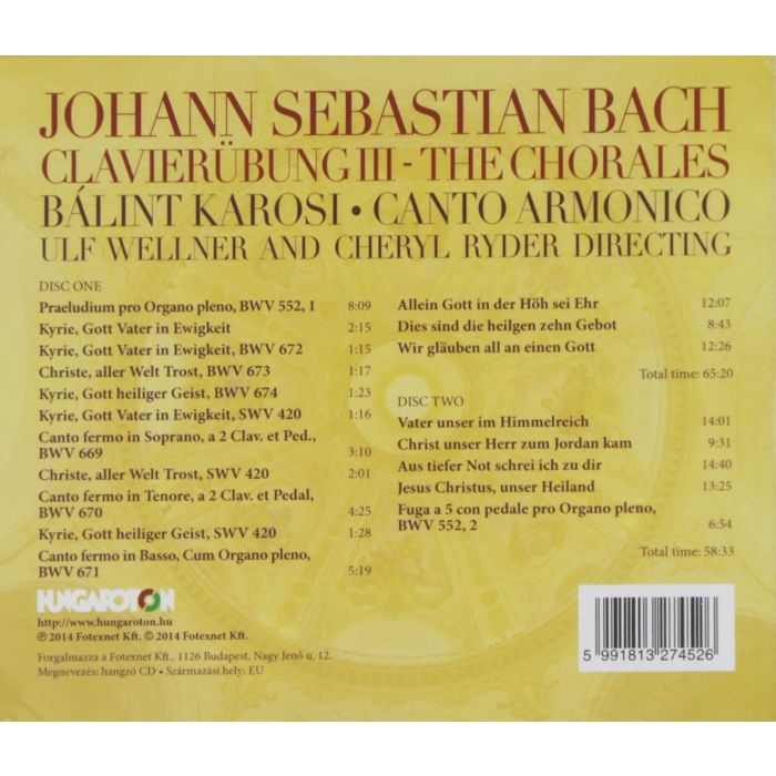 Bach: Clavierübung III - The Chorales - slide-1