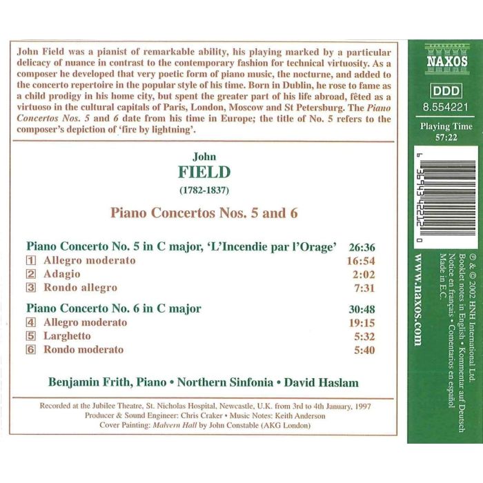 FIELD: Piano Concertos vol. 3 - slide-1