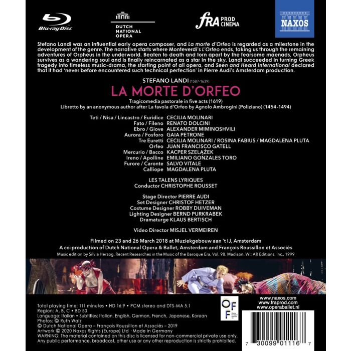 Landi: La morte d'Orfeo - slide-1