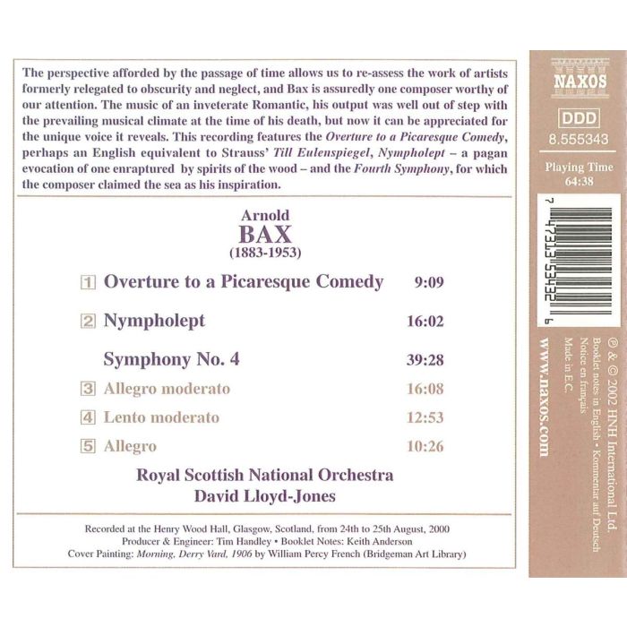 BAX: Symphony no. 4, Nympholept - slide-1