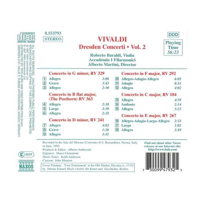 Vivaldi: Dresden Concerti vol. 2 - slide-1