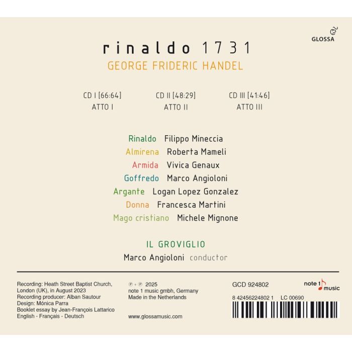 Handel: Rinaldo (1731) - slide-1