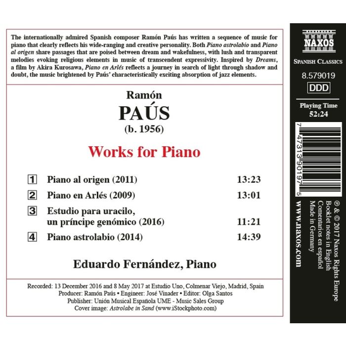 Paus: Works for Piano - slide-1