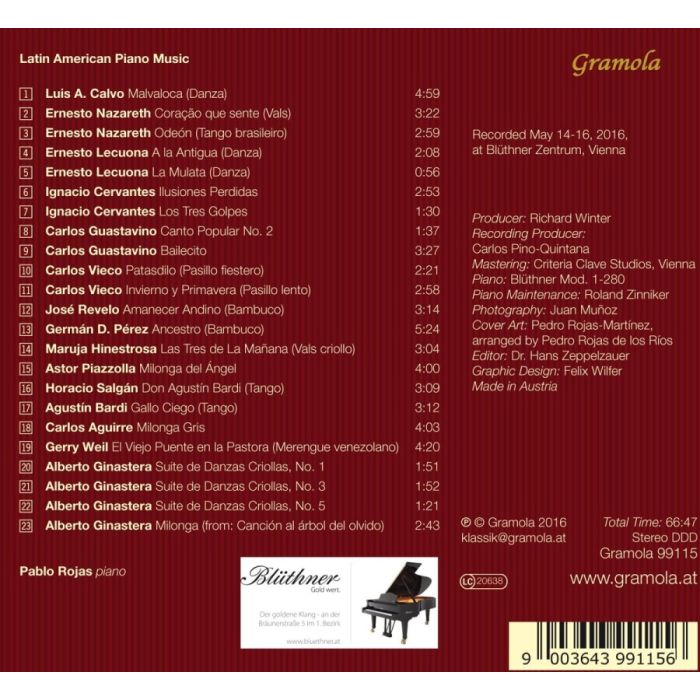 Latin American Piano Music - Nazareth Piazzolla Ginastera - slide-1