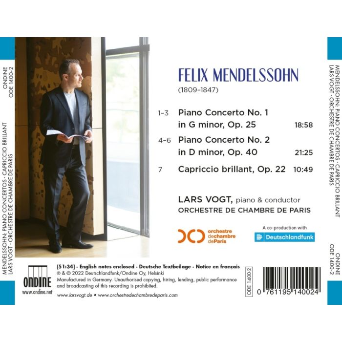 Mendelssohn: Piano Concertos; Capriccio brillant - slide-1