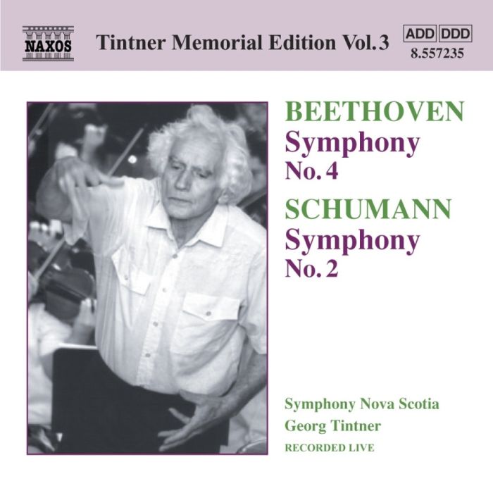 BEETHOVEN: Symphony No. 4 / SCHUMANN: Symphony No. 2