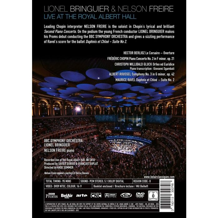 Lionel Bringuier & Nelson Freire Live Live at the Royal Albert Hall - slide-1