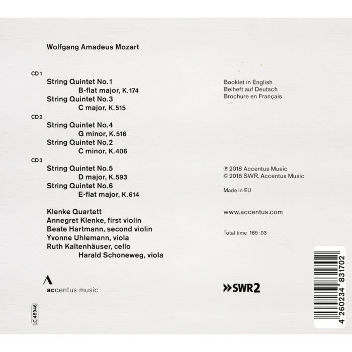 Mozart: The String Quintets - slide-1