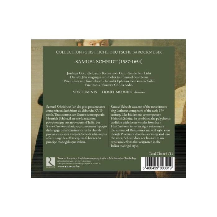 Scheidt: Cantiones Sacræ - slide-1
