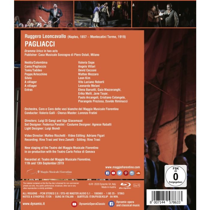Leoncavallo: Pagliacci - slide-1