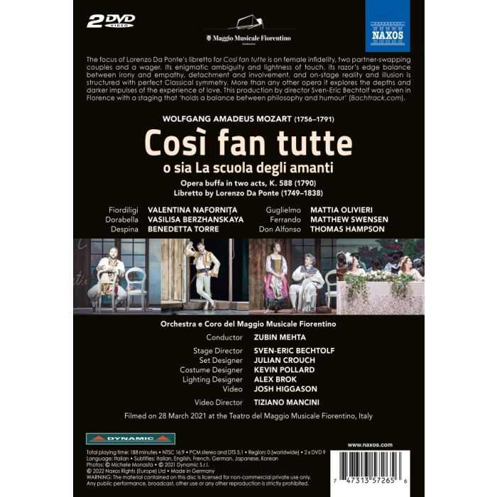 Mozart: Così fan tutte - slide-1