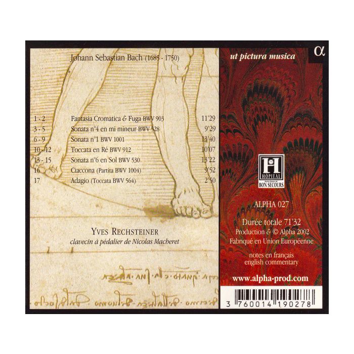 Bach: Fantasia Cromatica, sonates & transcriptions - slide-1