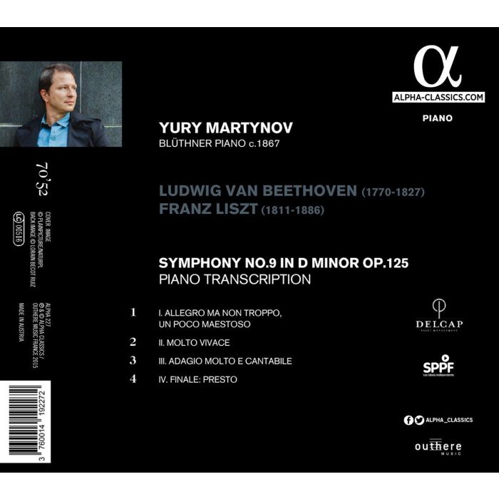 BEETHOVEN/ LISZT: Symphony No. 9 -  Piano transcription - slide-1