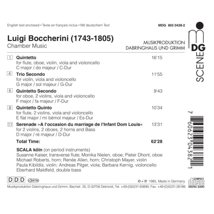 Boccherini: Chamber Music - slide-1