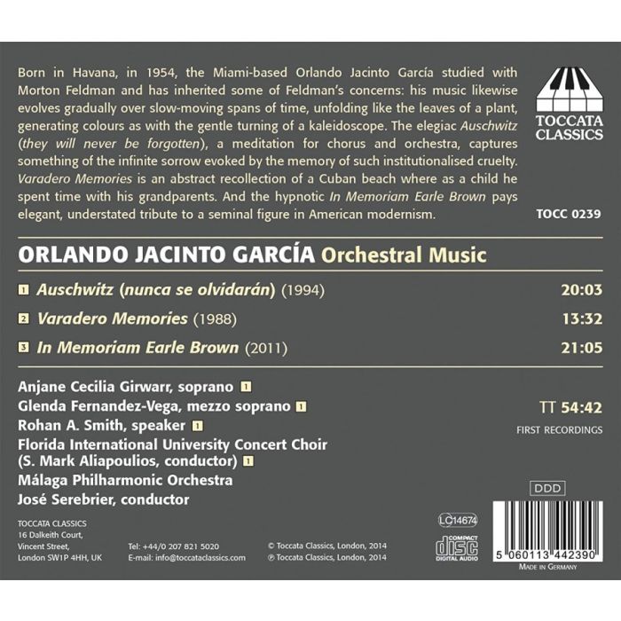 García: Music for Chorus and Orchestra - slide-1