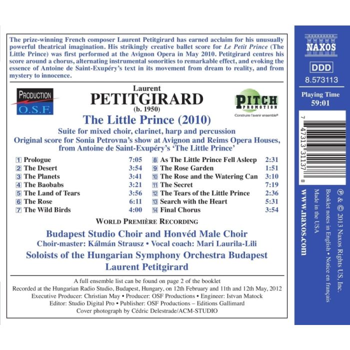Petitgirard: The Little Prince (ballet) - slide-1
