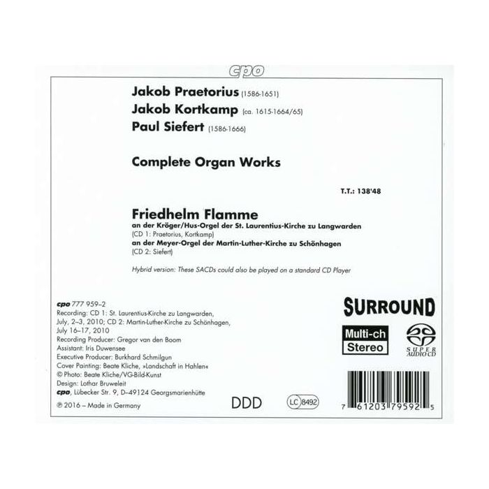 Praetorius & Siefert: Complete Organ Works - slide-1