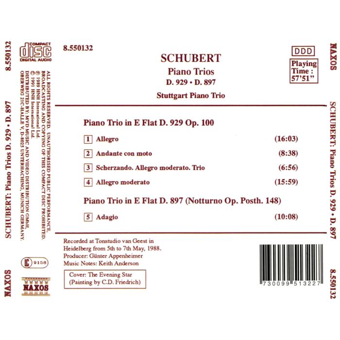 Schubert: Piano Trios D929+D897 - slide-1
