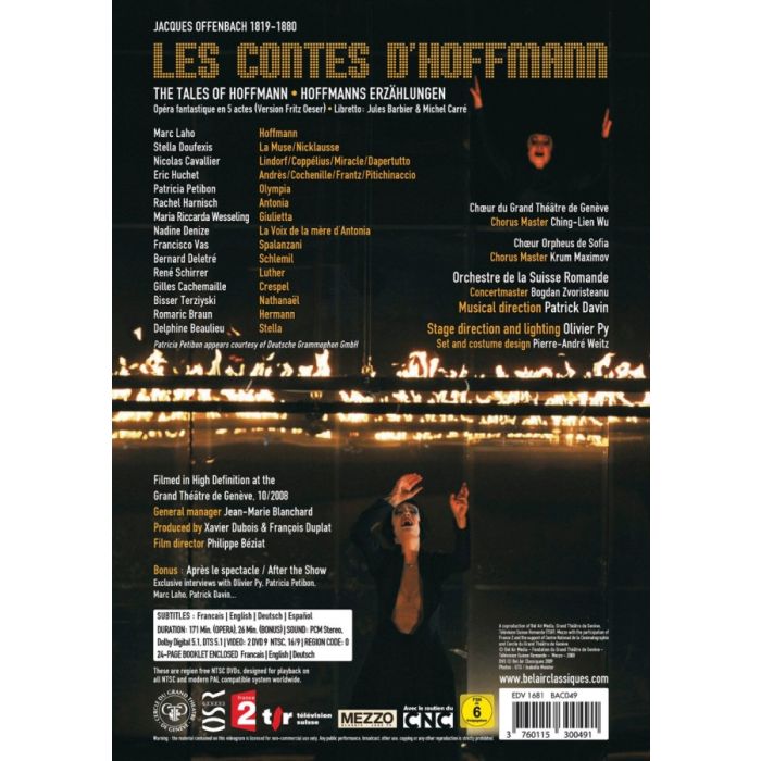 Offenbach: Jacques: Les contes d'Hoffmann - slide-1