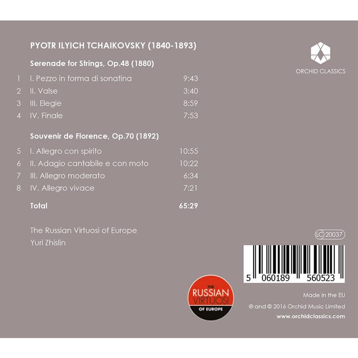 Tchaikovsky: Serenade for Strings Souvenir de Florence - slide-1