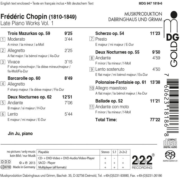Chopin: Late piano works - slide-1