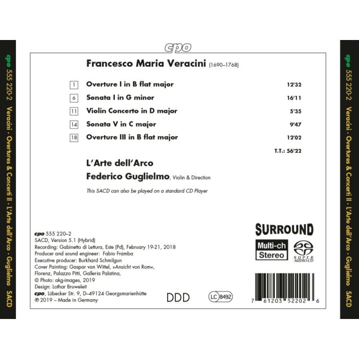 Veracini: Overtures & Concerti Vol. 2 - slide-1