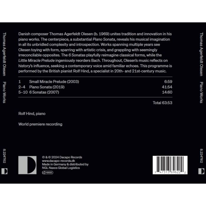 Agerfeldt Olesen: Piano Works - slide-1