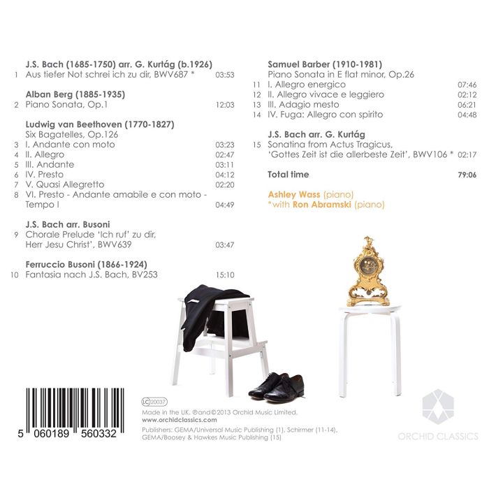 Bach to the Future - Kurtág, Berg, Beethoven, Busoni, Barber - slide-1