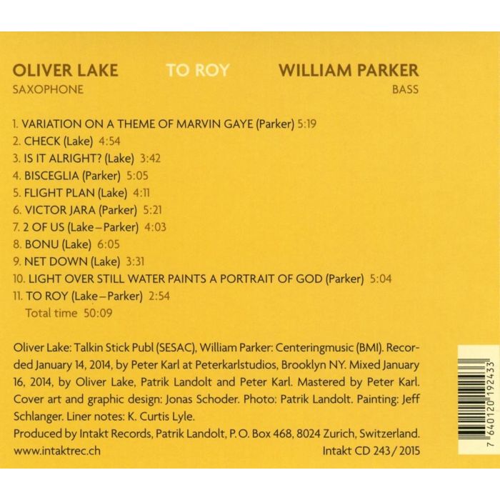 Lake/Parker: To Roy - slide-1