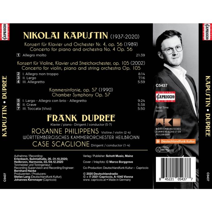 Kapustin: Piano Concerto; Double Concerto; Chamber Symphony - slide-1