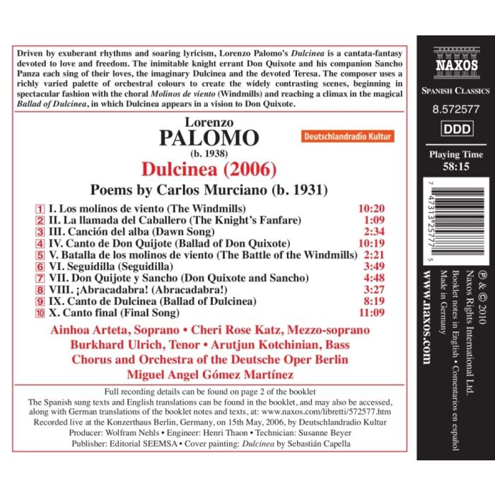 PALOMO: Dulcinea - slide-1