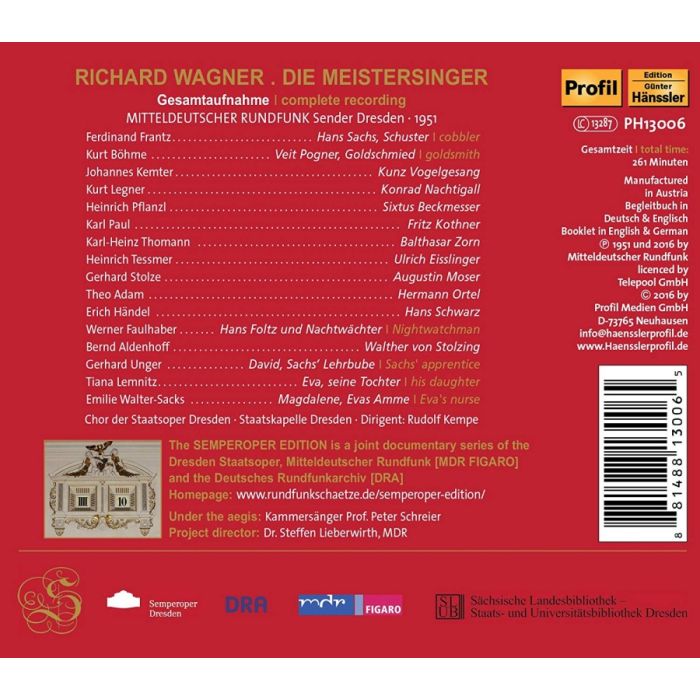 Wagner: Die Meistersinger von Nürnberg - slide-1